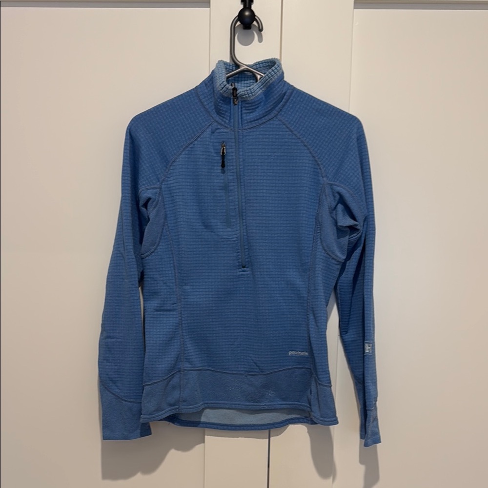 Patagonia Blue Quarter-Zip Pullover